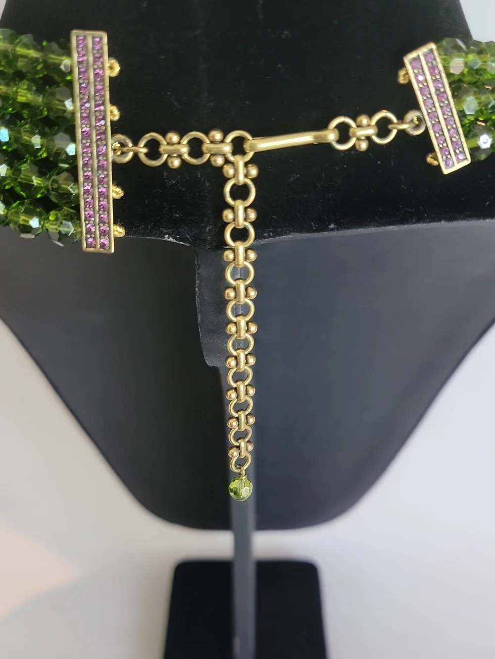 HEIDI DAUS "FOR THE BIRDS" BIRD-DESIGN SWAROVSKI CRYSTAL MULTISTRAND NECKLACE - Picture 5 of 10